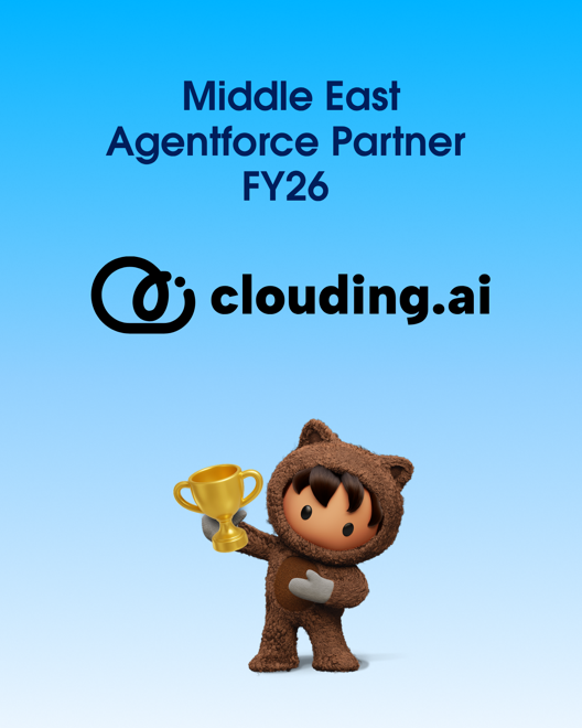 Middle East Agentforce Partner FY26 badge